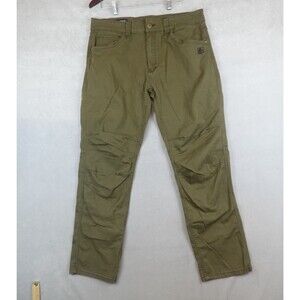 TD Apparel Carlos Ray Slim Fit Tactical Pants Green Firearm Combat Stretch 36x32